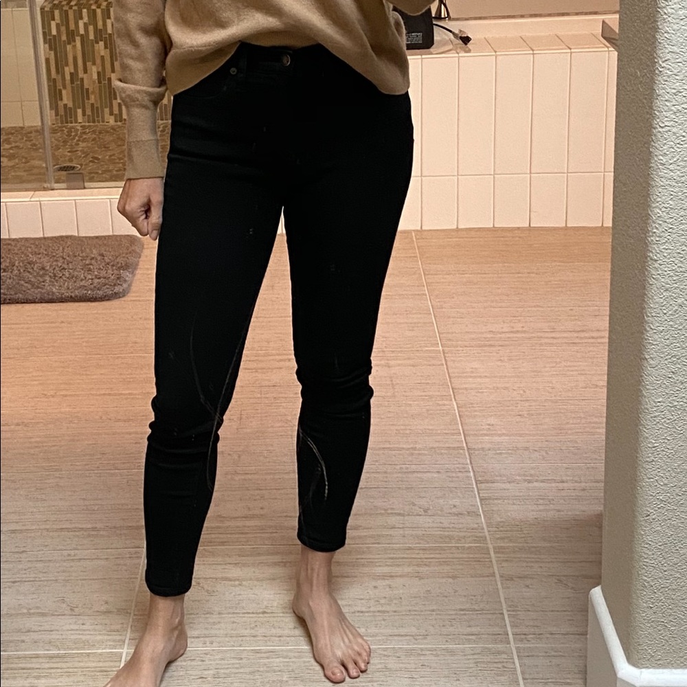 Madewell black skinny jeans ISKO
